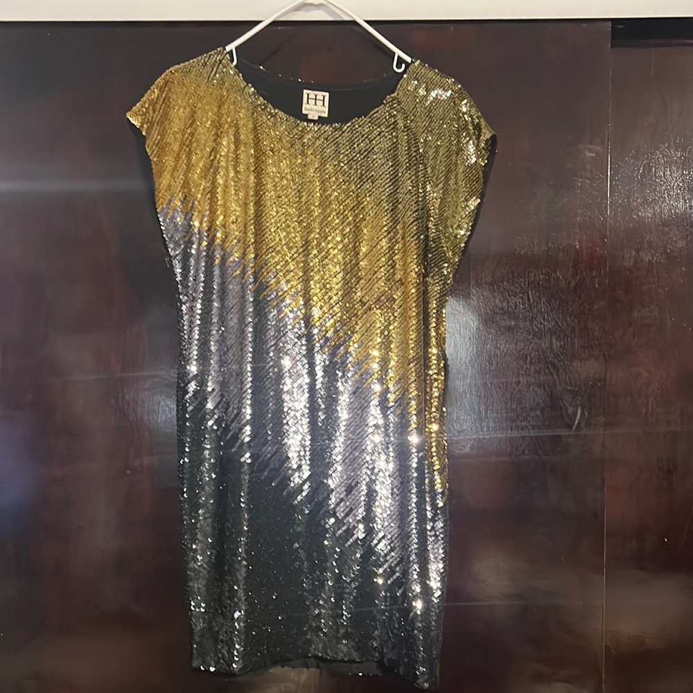 Haute hippie shimmery sequined dress